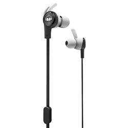 Monster iSport Achieve In-Ear Headphones with ControlTalk Mic/Remote Black
